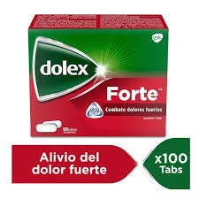 DOLEX FORTE ACET+CAFEI X 100TAB