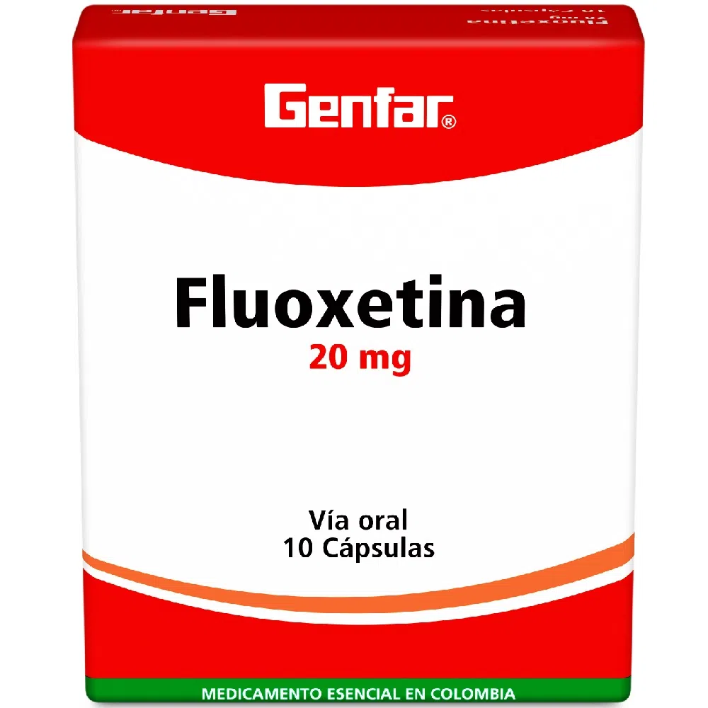 FLUOXETINA 20mg X 10 CAP