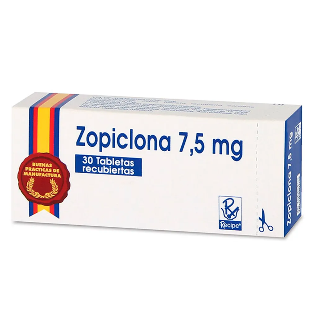 ZOPICLONA 7,5 MG X 30