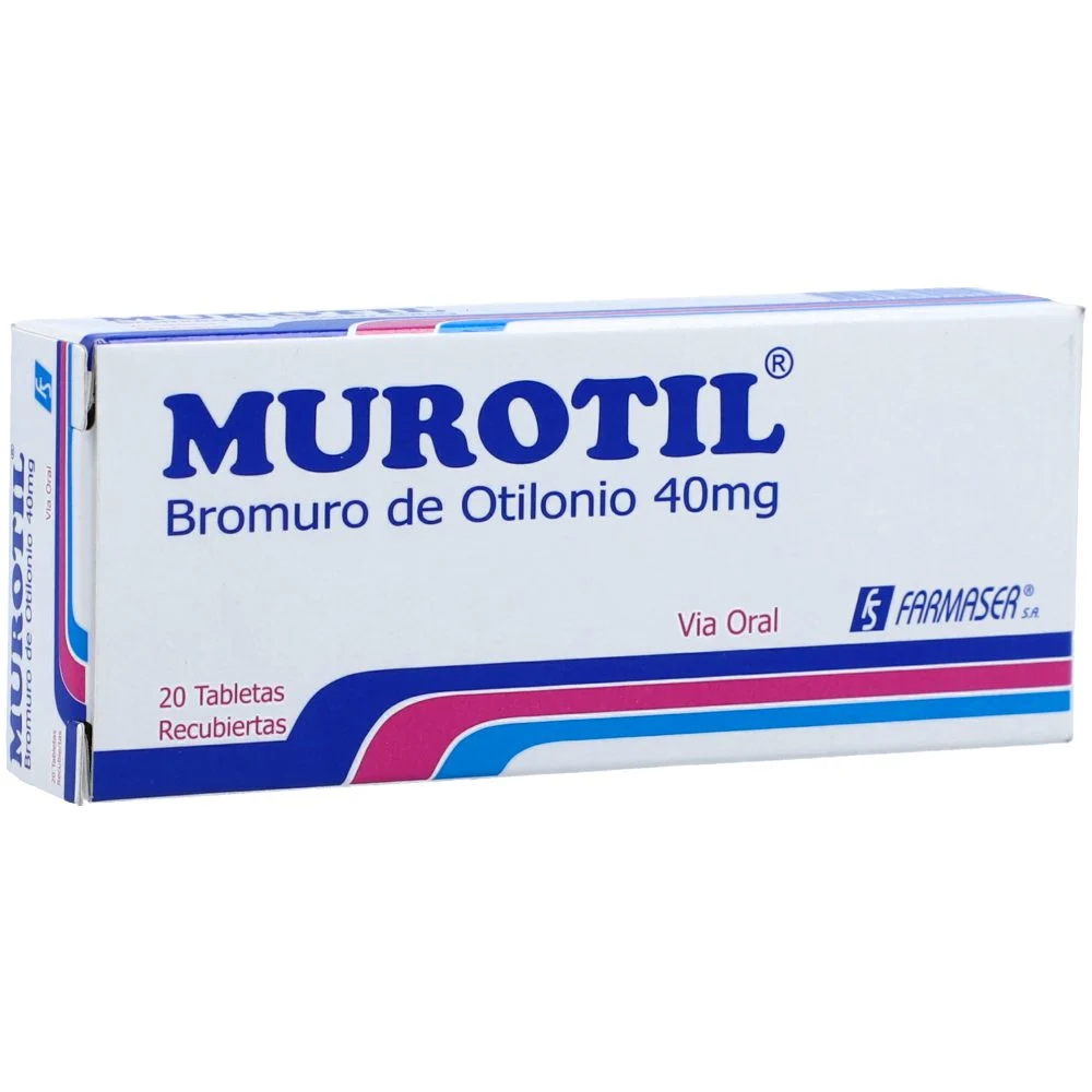 MUROTIL /BROMURO DE OTILINIO  X 40MG X  20TAB