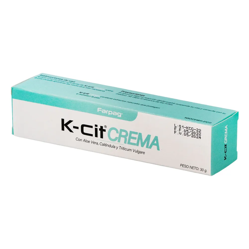 K-CIT CREMA /ALOE VERA+CALENDULA+TRITICUMVULGARE X 30GR FARPAG