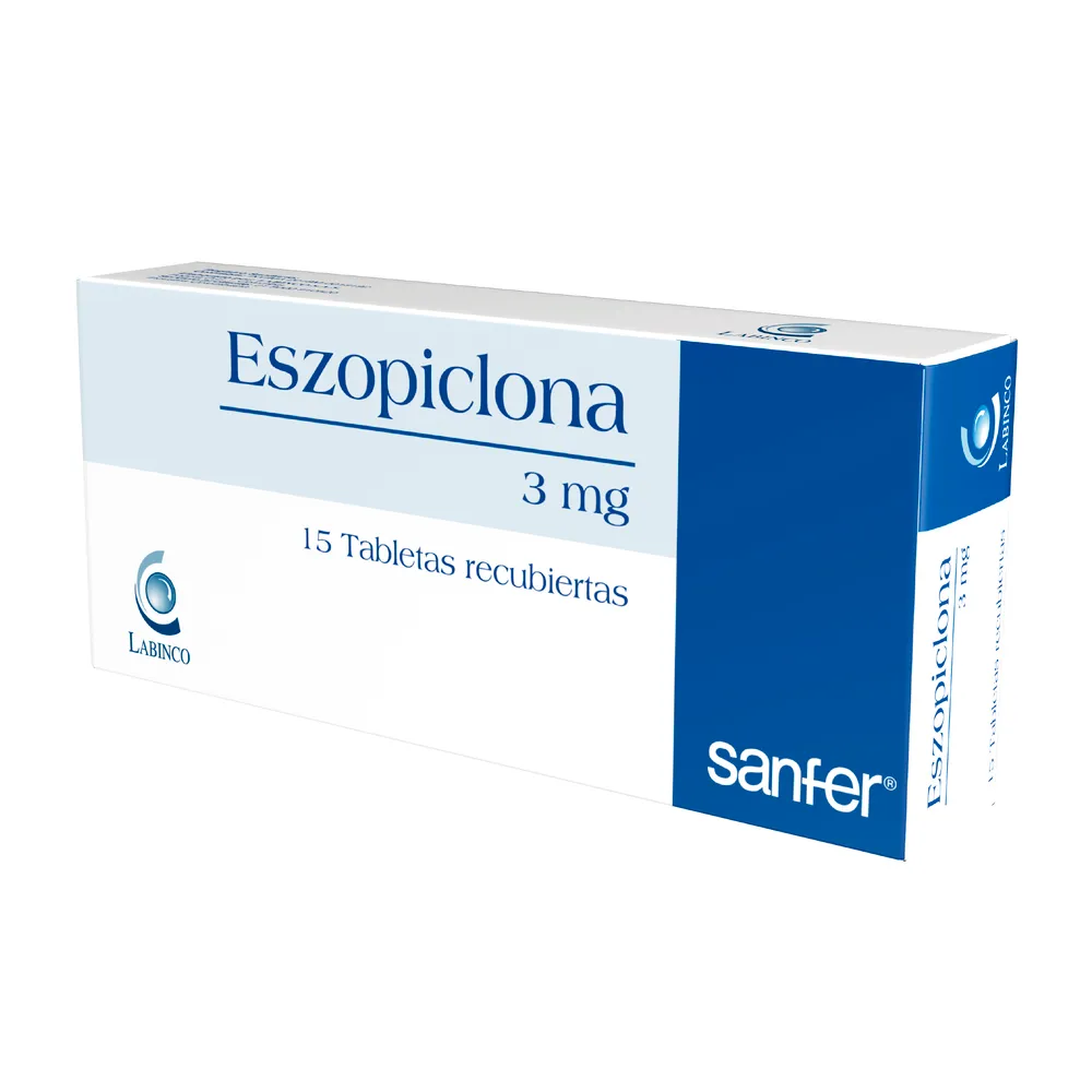 ESZOPICLONA 3MG X 15 TAB SANFER/LABINCO         LABINCO