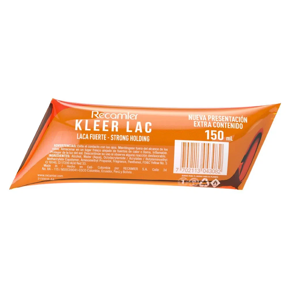 LACA KLEER LAC FUERTE X 150ML RECAMIER