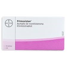 PRIMOSISTON  ACETATO DE NORETISTERONA+ETINILESTRADIOL X 30 TAB