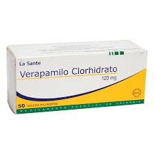 VERAPAMILO CLORHIDRATO X 120MG X 50TAB