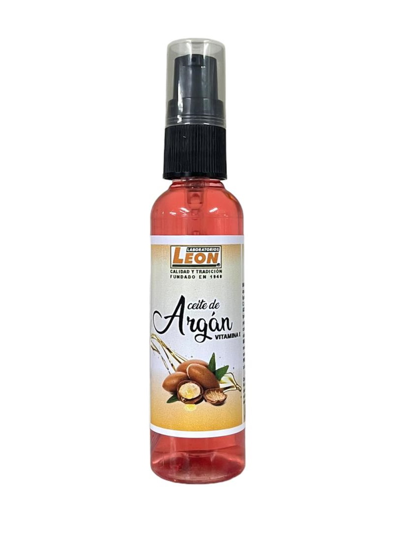 ACEITE DE ARGAN  SPRAY +VITA E X 60ML LEON