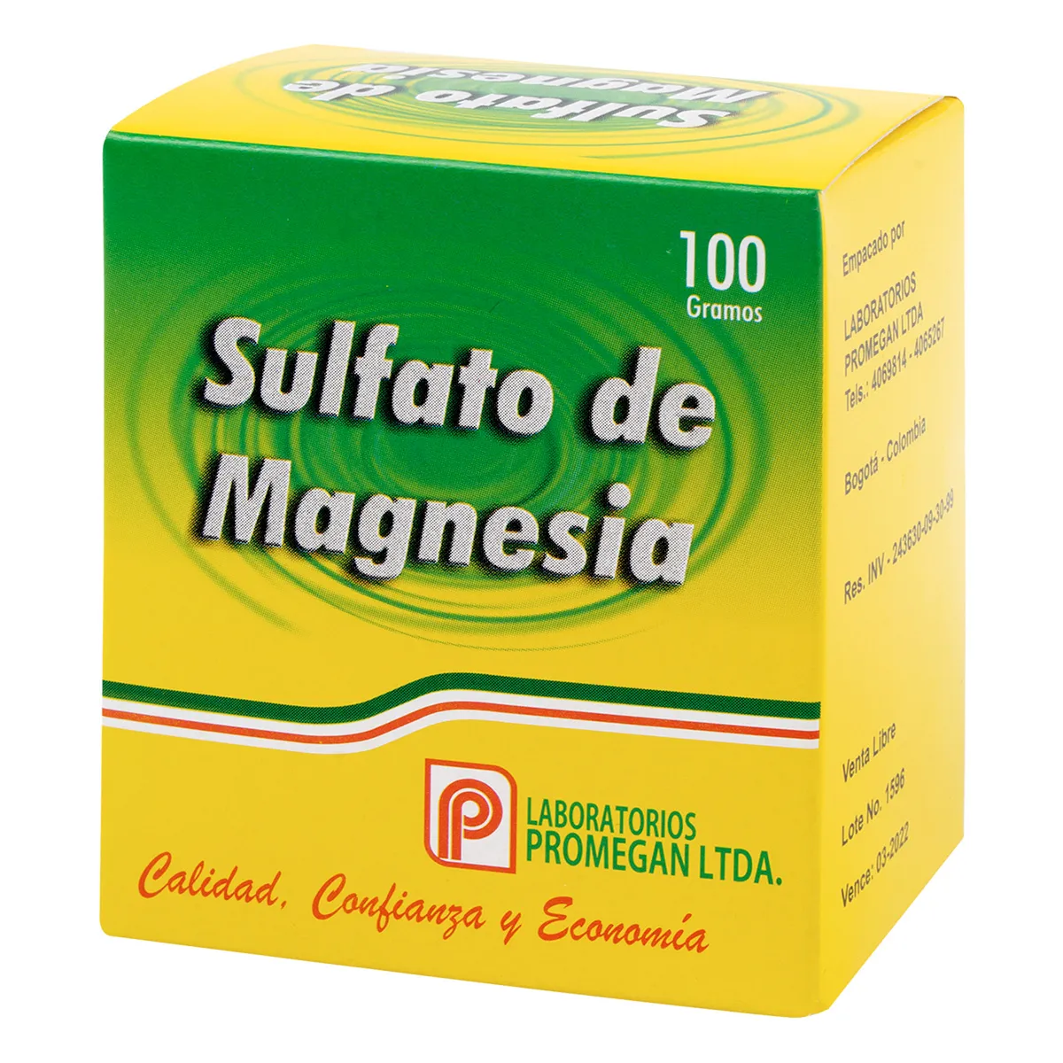 SULFATO DE MAGNESIA X 100GR  PROMEGAN