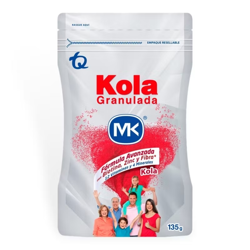 KOLA  GRANULADA FORM VANZADA BIOTINA+ZINC+FIBRA X 135GR