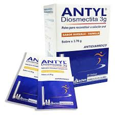 ANTYL SOB DIOSMECTITA 3 MG ANTIDIARREICO