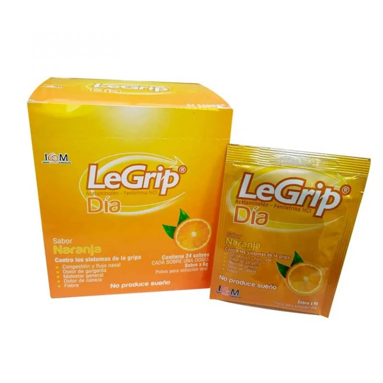 LEGRIP DIA NARANJA X 50 mg X 24 SBS