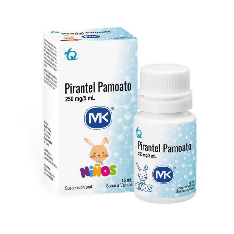 PAMOATO  PIRANTEL NIÑOS X 15ML VAINILLA MK